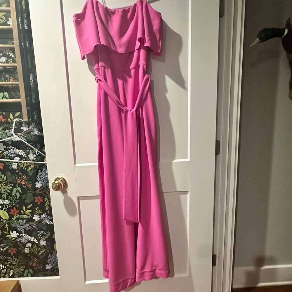 Trina Turk off the shoulder jumpsuit